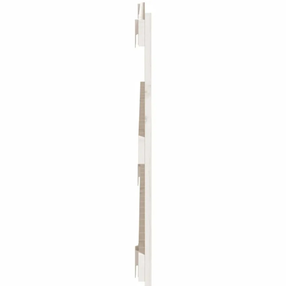 vidaXL Cabecero de cama de pared madera maciza pino 108x3x60 cm Blanco Online
