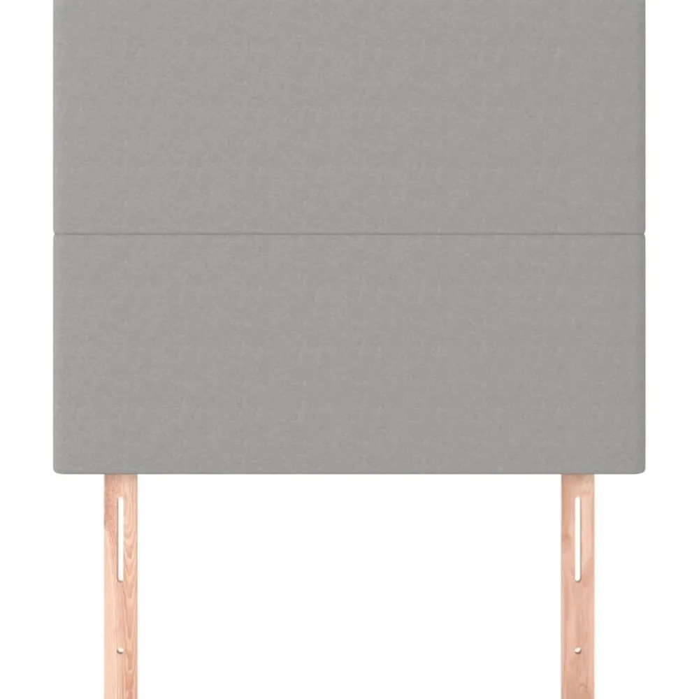 vidaXL Camas Y Accesorios-Cabecero de cama 80x5x118/128 cm Tela