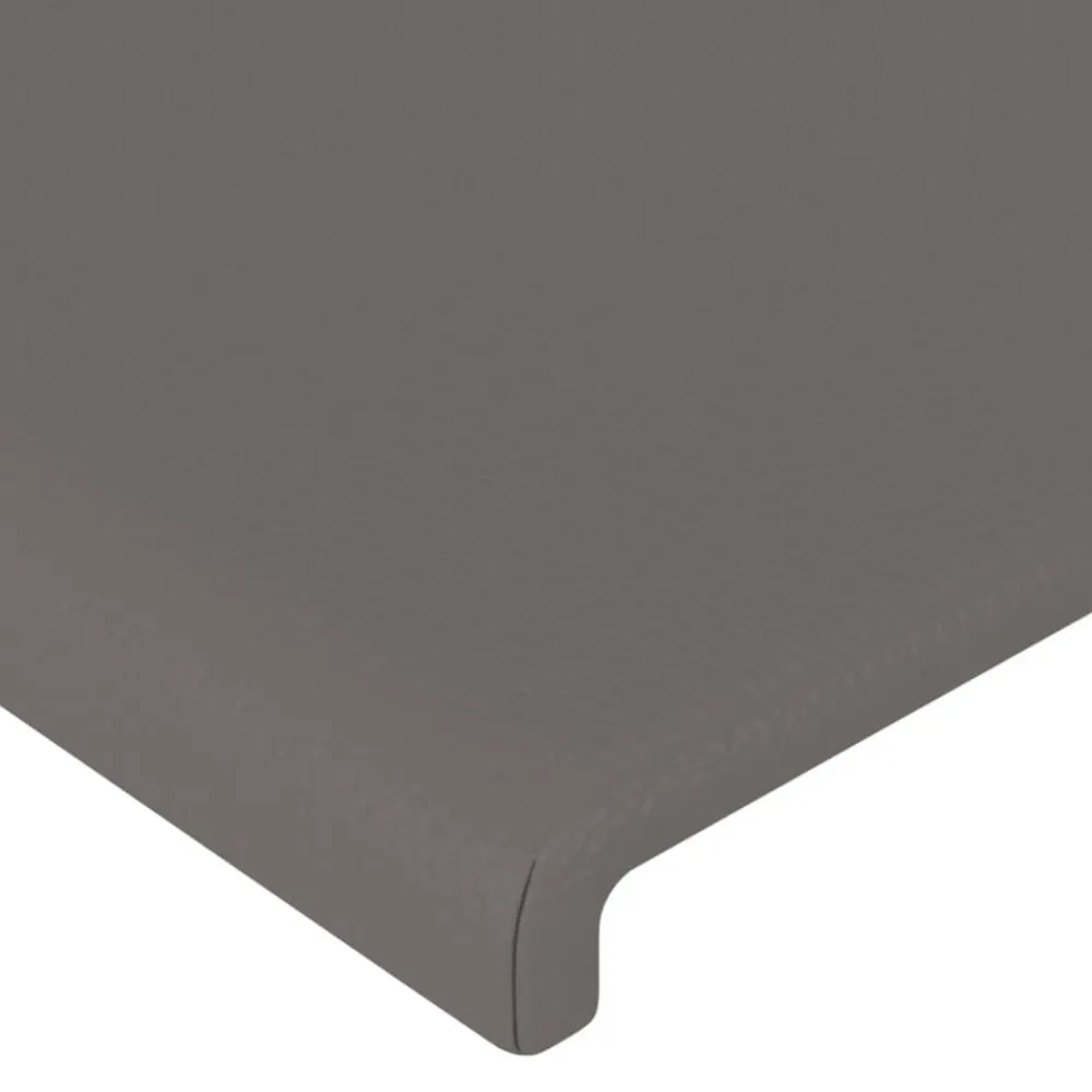 vidaXL Camas Y Accesorios-Cabecero de cama 80x5x118/128 cm piel sintética
