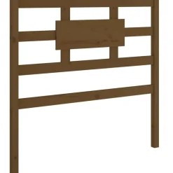 vidaXL Cabecero de cama madera maciza pino marrón miel 80,5x4x100 cm Marrón miel Hot