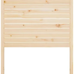 vidaXL Camas Y Accesorios-Cabecero de cama madera maciza de pino 81x4x100 cm