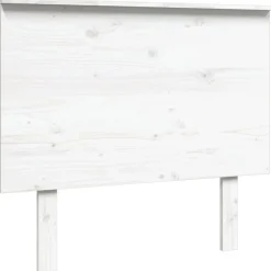 vidaXL Camas Y Accesorios-Cabecero de cama madera maciza de pino 94x6x82,5 cm