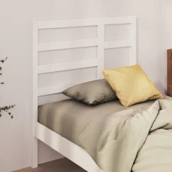 vidaXL Camas Y Accesorios-Cabecero de cama madera maciza de pino 96x4x104 cm