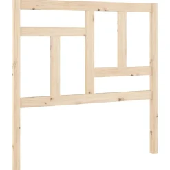 vidaXL Cabecero de cama madera maciza de pino 95,5x4x100 cm Natural Hot