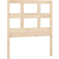 vidaXL Camas Y Accesorios-Cabecero de cama madera maciza de pino 95,5x4x100 cm