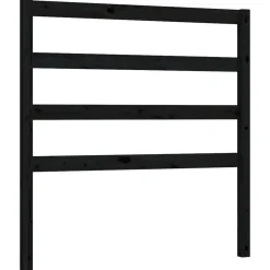 vidaXL Camas Y Accesorios-Cabecero de cama madera maciza de pino 81x4x100 cm