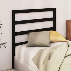 vidaXL Camas Y Accesorios-Cabecero de cama madera maciza de pino 81x4x100 cm