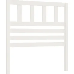 vidaXL Camas Y Accesorios-Cabecero de cama madera maciza de pino 81x4x100 cm