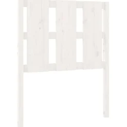 vidaXL Camas Y Accesorios-Cabecero de cama madera maciza de pino 80,5x4x100 cm