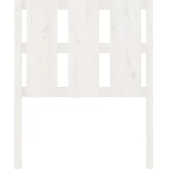 vidaXL Camas Y Accesorios-Cabecero de cama madera maciza de pino 80,5x4x100 cm
