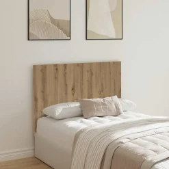 vidaXL Cabecero de cama madera ingeniería 120x1,5x80 cm Roble artisan Outlet