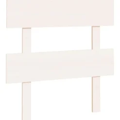 vidaXL Cabecero de cama madera maciza de pino 93,5x3x81 cm Blanco Hot