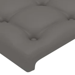 vidaXL Camas Y Accesorios-Cabecero de cuero sintético 80x5x78/88 cm