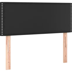 vidaXL Cabecero de cuero sintético 80x5x78/88 cm Negro Outlet