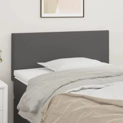 vidaXL Camas Y Accesorios-Cabecero de cuero sintético 80x5x78/88 cm