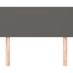 vidaXL Camas Y Accesorios-Cabecero de cuero sintético 80x5x78/88 cm