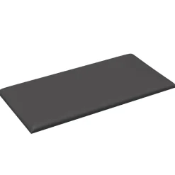 vidaXL Cabecero de Pared 12 pcs 30 x 15 cm tela Gris
