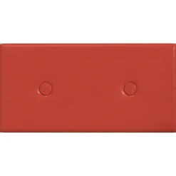 vidaXL Materiales De Construcción-Cabecero de Pared 12 pcs 30 x 15 cm Cuero sintético