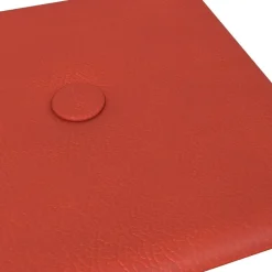 vidaXL Materiales De Construcción-Cabecero de Pared 12 pcs 30 x 15 cm Cuero sintético