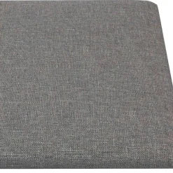 vidaXL Materiales De Construcción-Cabecero de Pared 12 pcs 30 x 15 cm tela
