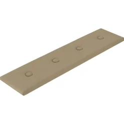 vidaXL Materiales De Construcción-Cabecero de Pared 12 pcs 60 x 15 cm Cuero sintético