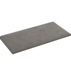 vidaXL Cabecero de Pared 12 pcs 30 x 15 cm Terciopelo Gris claro Best