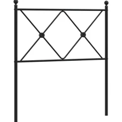 vidaXL Camas Y Accesorios-Cabecero de repuesto de metal 75 cm