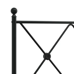 vidaXL Camas Y Accesorios-Cabecero de repuesto de metal 75 cm