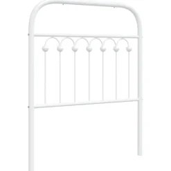 vidaXL Camas Y Accesorios-Cabecero de repuesto de metal 75 cm