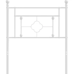 vidaXL Camas Y Accesorios-Cabecero de repuesto de metal 75 cm