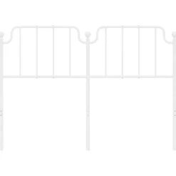 vidaXL Camas Y Accesorios-Cabecero de repuesto de metal 150 cm