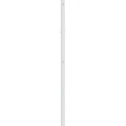 vidaXL Cabecero de repuesto de metal 75 cm Blanco New