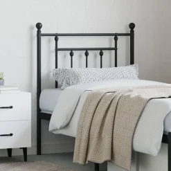 vidaXL Camas Y Accesorios-Cabecero de repuesto de metal 75 cm