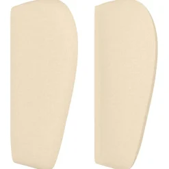 vidaXL Cabecero de tela color 83x23x78/88 cm Crema Best