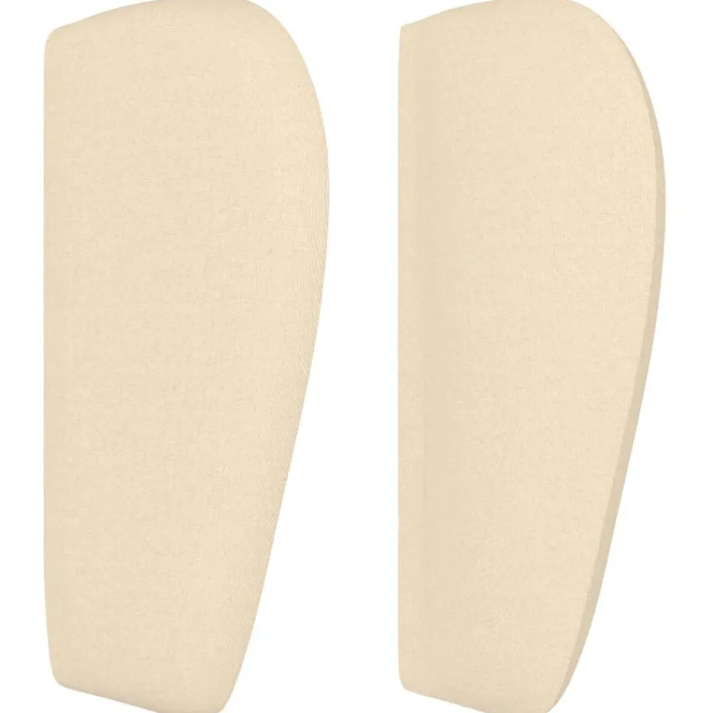 vidaXL Cabecero de tela color 83x23x78/88 cm Crema Best