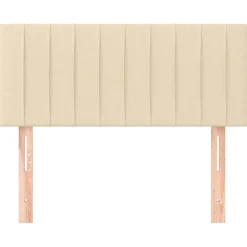 vidaXL Camas Y Accesorios-Cabecero de tela color 80x5x78/88 cm