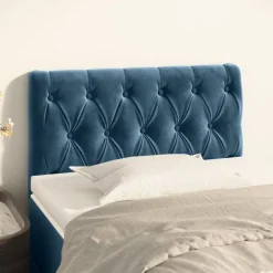 vidaXL Camas Y Accesorios-Cabecero de terciopelo 80x7x78/88 cm