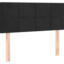 vidaXL Cabecero de terciopelo 80x5x78/88 cm Negro Online