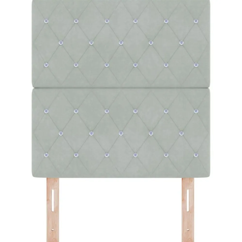 vidaXL Camas Y Accesorios-Cabecero 80 cm Terciopelo