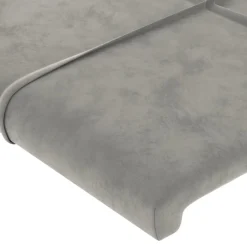 vidaXL Camas Y Accesorios-Cabecero 80x5x118/128 cm terciopelo