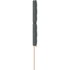 vidaXL Cabecero 80 cm tela Gris oscuro Outlet