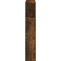vidaXL Cabecero LED madera ingeniería 100x18,5x103,5 cm Roble ahumado Hot