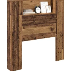 vidaXL Camas Y Accesorios-Cabecero Madera vieja 100 x 15 x 103,5 cm Madera de ingeniería