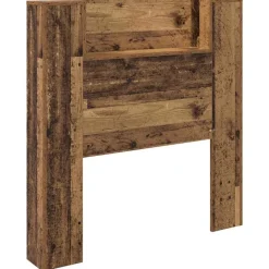 vidaXL Camas Y Accesorios-Cabecero Madera vieja 100 x 15 x 103,5 cm Madera de ingeniería