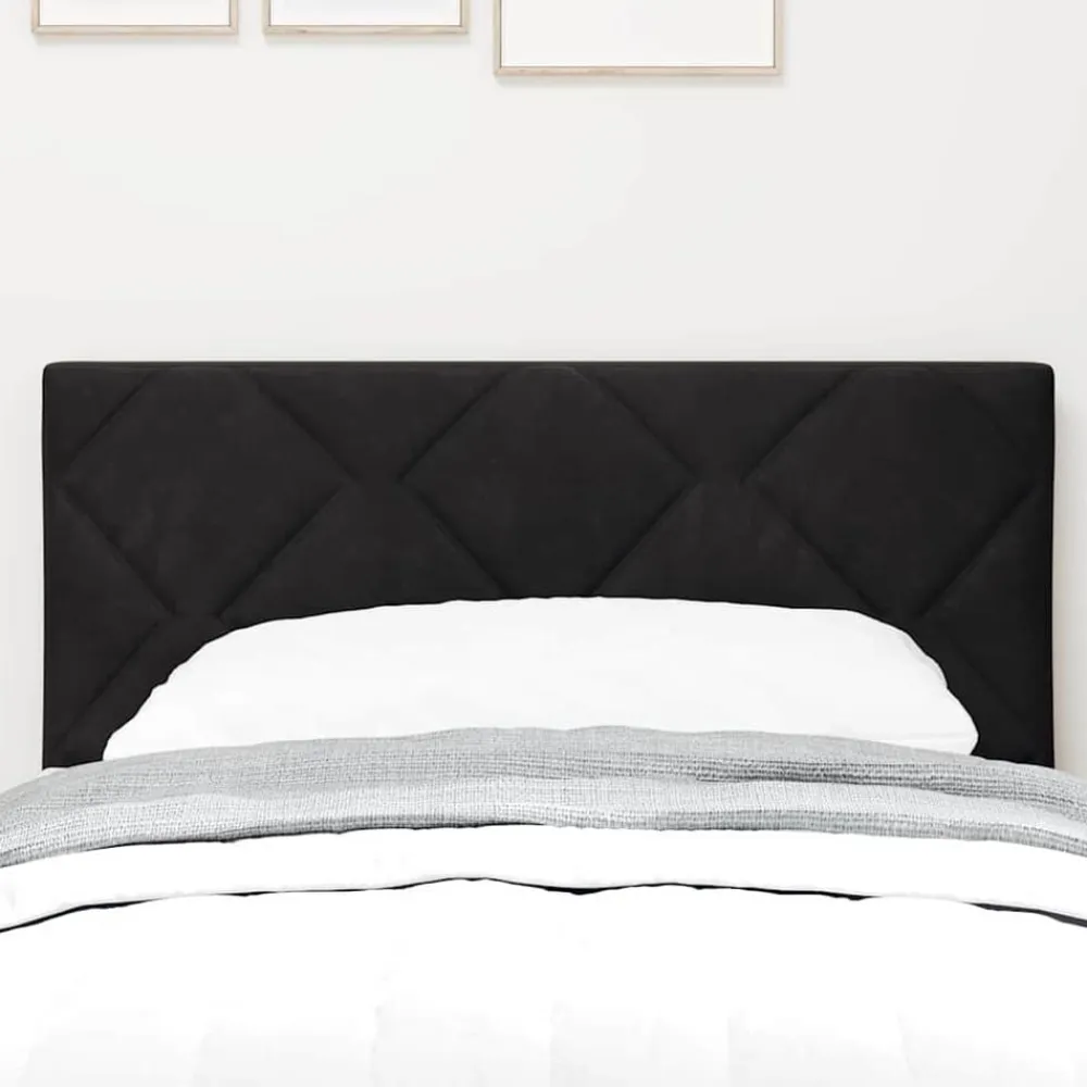 vidaXL Cabecero 80 cm Terciopelo Negro