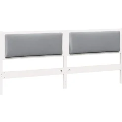 vidaXL Camas Y Accesorios-Cabecero Otro 200 cm Madera maciza de pino