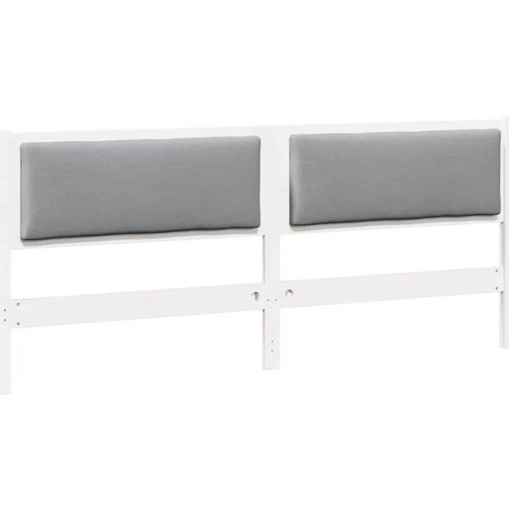 vidaXL Camas Y Accesorios-Cabecero Otro 200 cm Madera maciza de pino