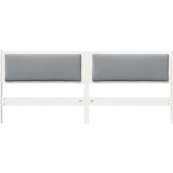 vidaXL Camas Y Accesorios-Cabecero Otro 200 cm Madera maciza de pino