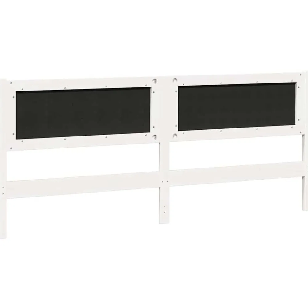 vidaXL Camas Y Accesorios-Cabecero Otro 200 cm Madera maciza de pino