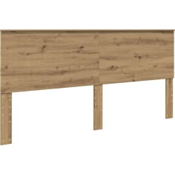 vidaXL Cabecero Roble artesanal 200 cm Madera contrachapada Roble artisan Outlet